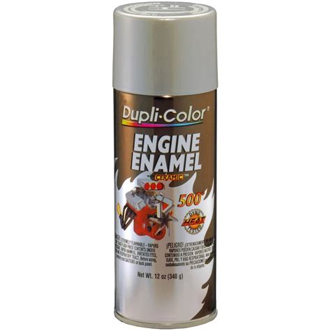 Dupli Color Aluminum Engine Enamel With Ceramic Cast Coat 12oz