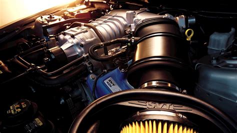 Muscle Car Engine Wallpaper