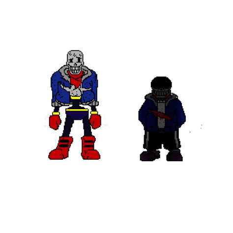 Disbelief Papyrus Phase 4 Colored Sprites By Ser0t On Deviantart