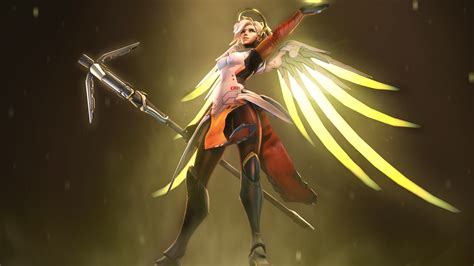 2560x1440 Mercy Overwatch Fanart 5k 1440p Resolution Hd 4k Wallpapers