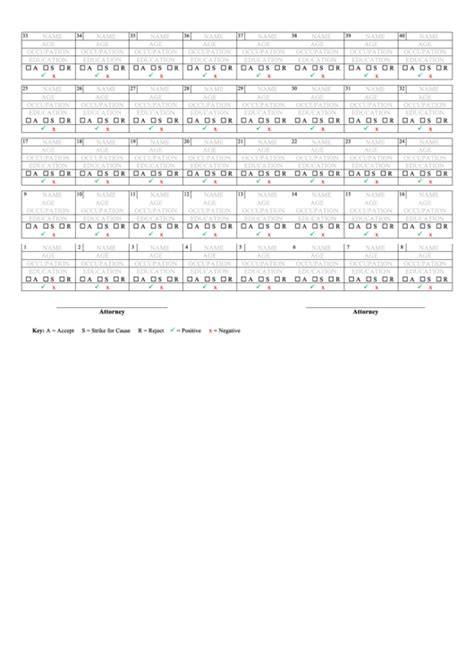 Top Jury Seating Charts Free To Download In Pdf Format
