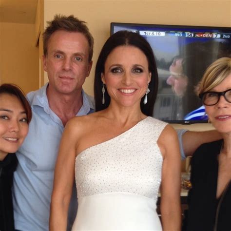Julia Louis Dreyfus From 2015 Golden Globes Instagrams And Twitpics E