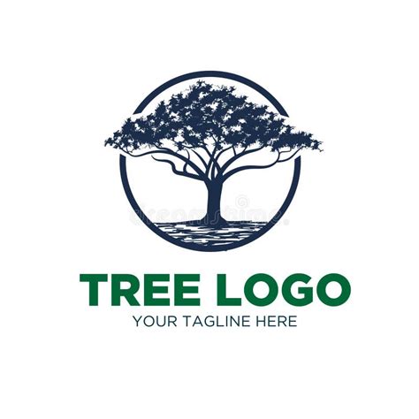 Oak Tree Logo Stock Illustrations 22284 Oak Tree Logo Stock