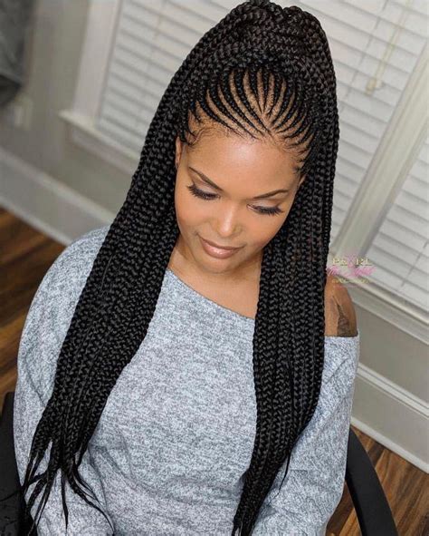 Artificial Hair Integrations Black Girl Box Braids Afro Textured Hair
