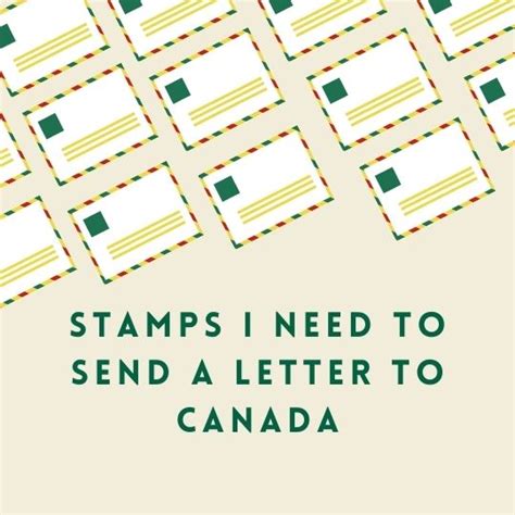 Letter To Canada Postage Nelsonkyeran