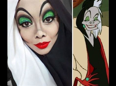 this makeup artist uses her hijab to turn into disney characters