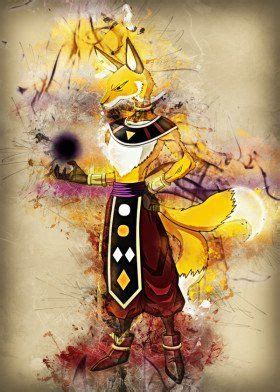 Korn (コルン, korun) is the angel of universe 8 and the attendant and martial arts teacher of liquiir. God of Destruction Universe 8 | Dragon ball super art, Anime, Metal posters