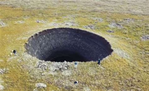 Mysterious Giant Craters In Siberia Sinkholes Or Underground