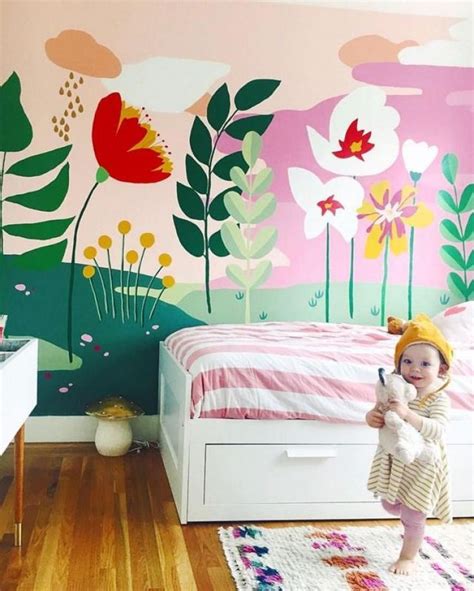 30 Pretty Flower Wall Decor Ideas For Creative Wall Decor Ideas Kids