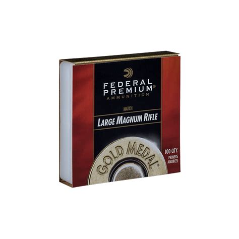 Federal Premium Gold Medal Large Rifle Magnum Match M Primers