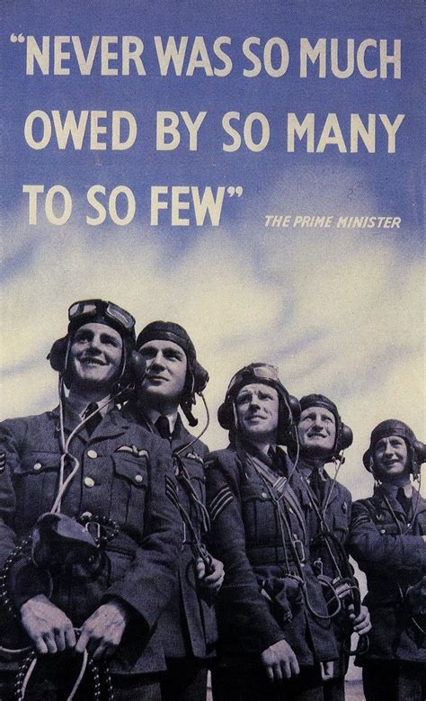 Raf Poster Wwii Posters Winston Churchill Quotes Battle Of Britain