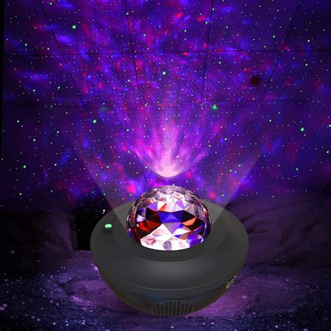Led Galaxy Starry Night Light Laser Projector Ocean Star Sky Music