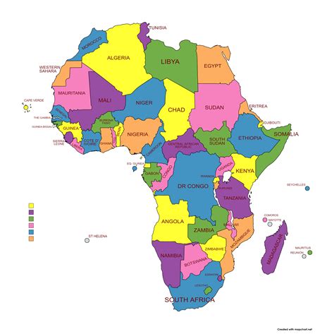 How Many Countries Are Actually In Africa And Do The Islands Count