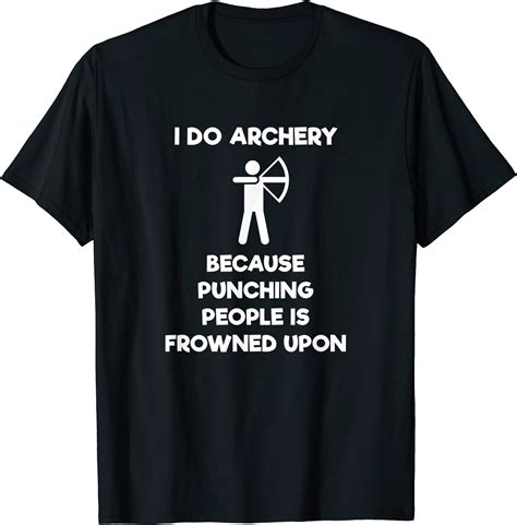 Archery T Shirt T Funny Archery Punch Men Buy T Shirt Designs