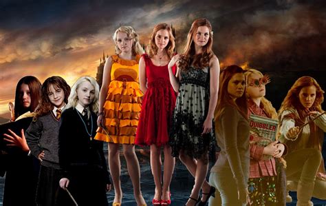 ginny weasley hermione granger luna lovegood