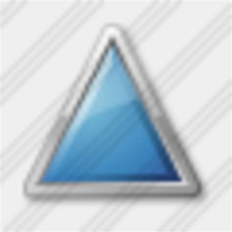Icon Triangle Blue 1 Free Images At Vector Clip Art