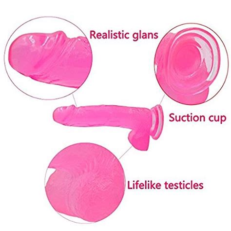 Waterproof Realistic Dildo Suction Cup 8 Inch Men Penis Female Adult
