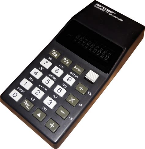Sinclair Scientific Programmable Calculator Type 2 Design - Calculator - Computing History