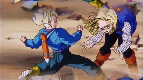 Android 18 Vs Trunks Part 1 Youtube