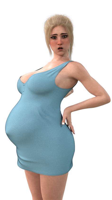 Pregnant Blonde 6 Of 7 Due Date By Broadwell 6 On Deviantart