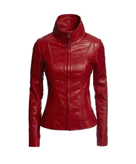 Chicride Womens Lambskin Leather Biker Jacket Free Shipping Included