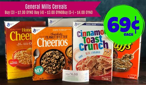 General Mills Catalina Cereals As Low As 069 Each At Kroger