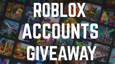 Roblox 2 Roblox Accounts Giveaway 2020 Youtube