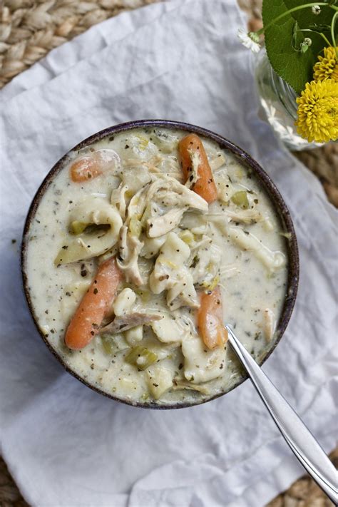 Yellow onion, soy sauce, cornstarch, dried basil, garlic, chicken thighs and 7 more. The Best Instant Pot Chicken Noodle Soup with Homemade Egg ...