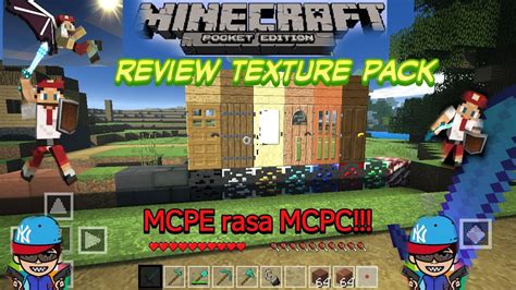Mcpe Rasa Mcpc Review Texture Pack Faithful Mcpe34 Youtube