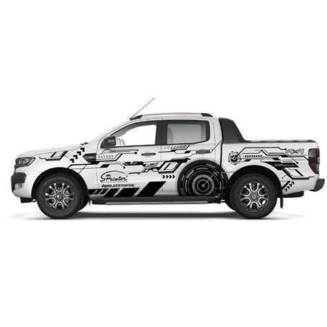 Ford Ranger Vinyl Graphic Decals Kit Ford Truck Decal 008