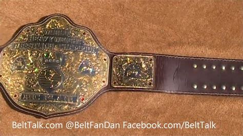 Real Nwa Wwe Ric Flair Style Big Gold World Heavyweight Championship