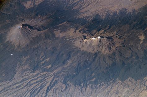 Popocatepetl And Iztaccíhuatl Volcanoes Mexico