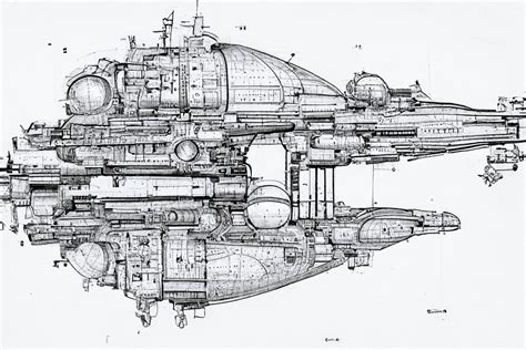 Midjourney Prompt Intricate Blueprints Line Art Of A Prompthero