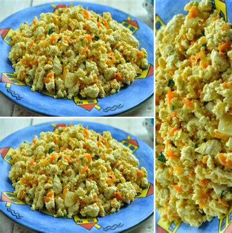 Masak telur orak arik, sisihkan. Resep Orak-arik Tahu Telur Cocok Buat Menu Sarapan Sehat ...