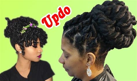 Updo Hairstyles For Black Women The Improvised Designs Curly Craze Hair Styles Black