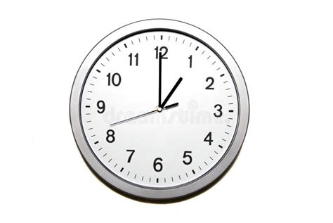 One Oclock Stock Image Image Of Minutes Time Sign 3178593
