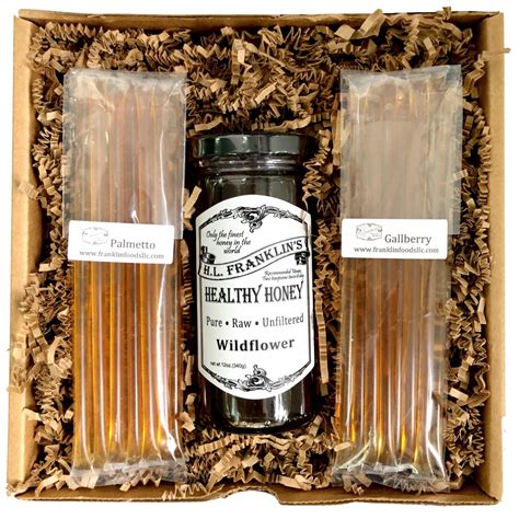 Besides good quality brands, you'll also find plenty of discounts when you shop for gift box during big sales. Honey Gift Box - III - H.L. FRANKLIN'S HEALTHY HONEY
