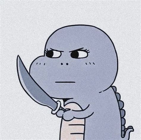 Cute Angry Little Dino Pfp In 2022 Matching Cat Pfp Friends Bff Pfp