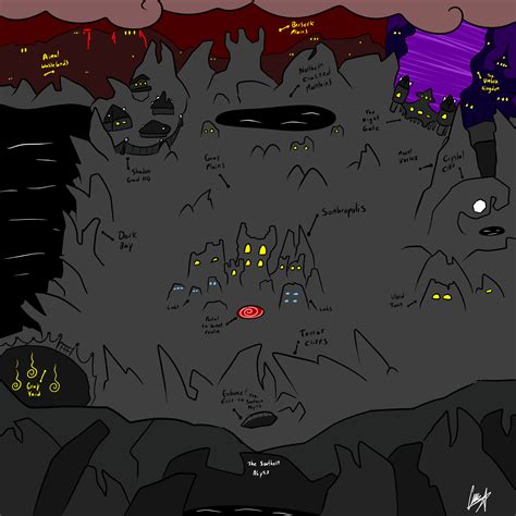 The Shadow Realm Map! by Soropin on DeviantArt