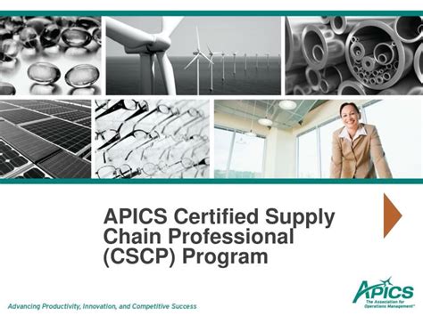 Ppt Apics Certified Supply Chain Professional Cscp Program
