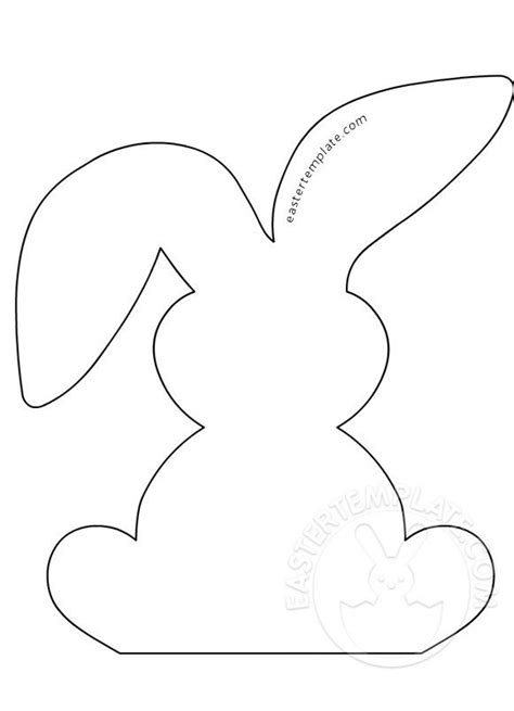 Easy Easter Crafts Easter Bunny Template Easter Crafts