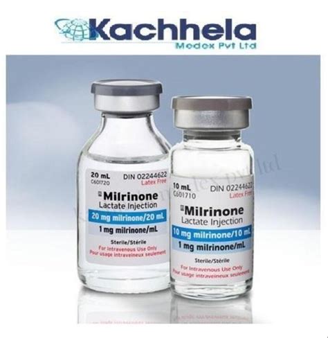 Milrinone 10mg10ml Injection For Commercial Packaging Type Glass