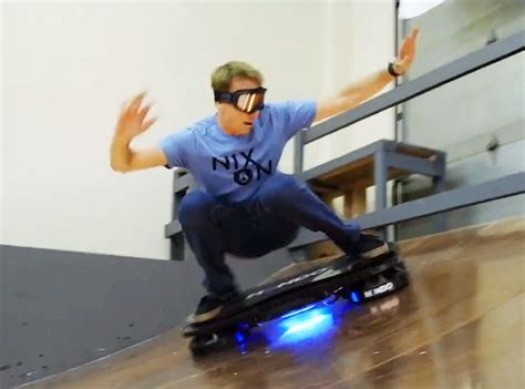 Tony Hawk Rides Worlds First Real Hoverboard—watch Now E News