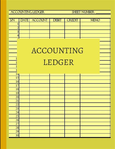 Accounting Ledger Book Pdf Free 6 Sample General Ledger In Pdf