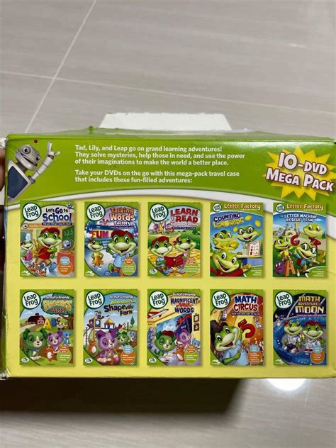 Leap Frog Learn With Leap 10 Dvd Mega Pack Hobbies And Toys Music