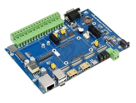 Waveshare Compute Module 4 Industrial Iot Base Board Raspberrypidk