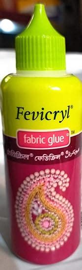 Fabric Glue Fevicryl 80ml Pack Of 4pc Home And Kitchen