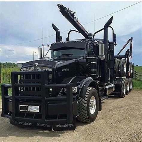 Kenworth Custom T800 Log Hauler Big Trucks Trucks Diesel Trucks