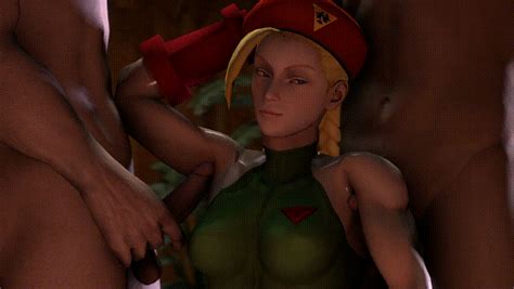 Redmoa Cammy White Capcom Street Fighter Street Fighter V Multiple Penises Animated