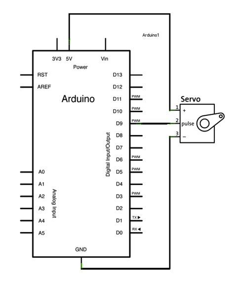 Tutorial 12 How To Control A Servo With Arduino Circuit Crush